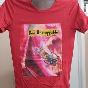 Bee Unstoppable - Empowering Bee Word T-shirt Line